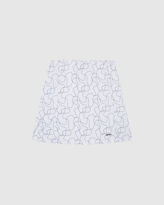 WHITE LUNAR SKIRT