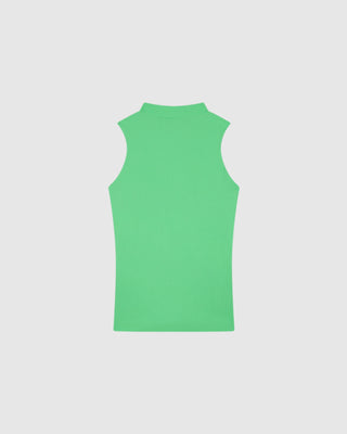 ROUND NECK SLEEVELESS POLO