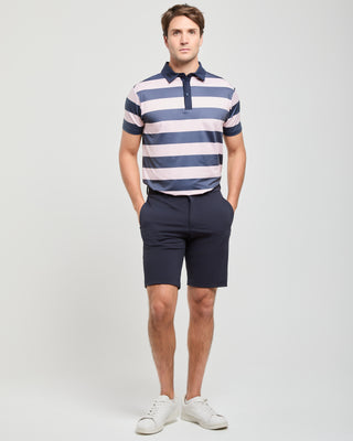 Polo Técnico Estampado de Rayas