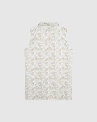 PC PRINT POLO SLEEVELESS