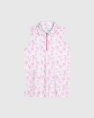 PC PRINT POLO SLEEVELESS