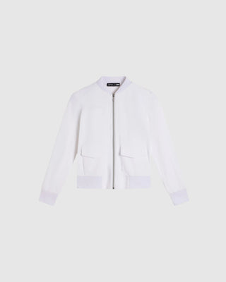 OC White Bomber Jacket