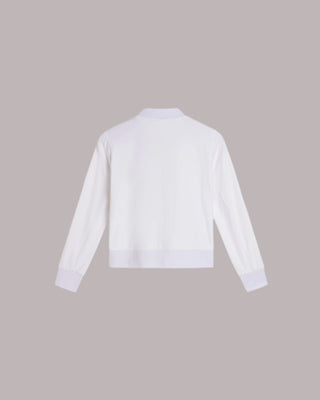 OC White Bomber Jacket