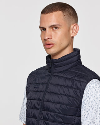 PADDED VEST NAVY