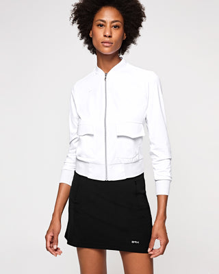 OC White Bomber Jacket