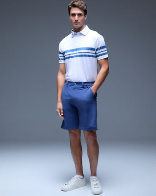 Polo Técnico Estampado Rayas