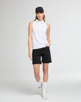 Polo Liso Sin Mangas