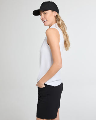 Polo Liso Sin Mangas