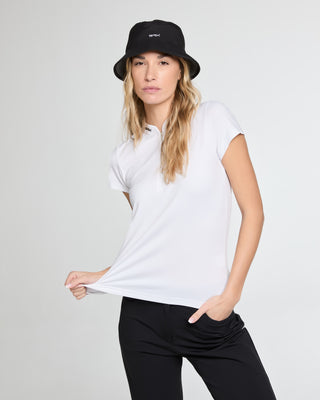 Polo Liso Técnico Con Cremallera