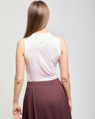 Polo Liso Zebra Sin Mangas