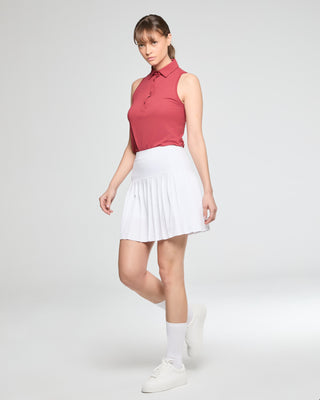 Polo Liso Sin Mangas