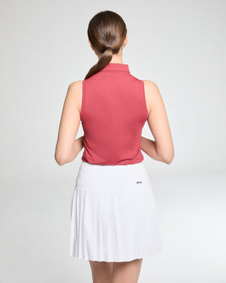 Polo Liso Sin Mangas