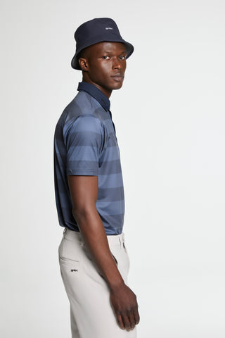 Polo Técnico Estampado de Rayas