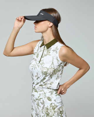 Polo Florido Sin Mangas