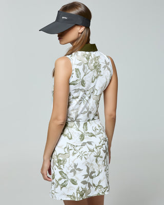 Polo Florido Sin Mangas