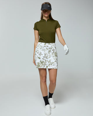 Polo Liso Media Cremallera