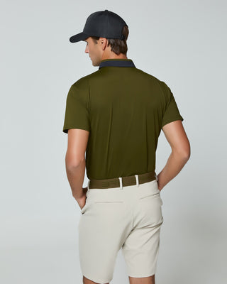 Polo Performance Cuello Contrastante