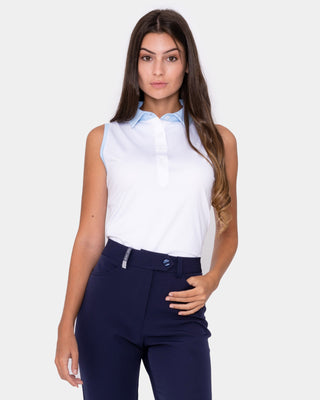 Polo Sin Mangas Oliva