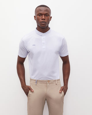 Polo Clásico Con Cuello Mao