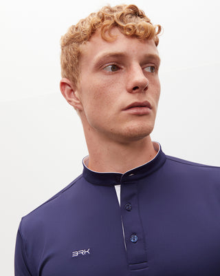 Polo Clásico Con Cuello Mao