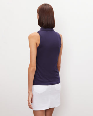 Polo Piqué Básico Sin Mangas